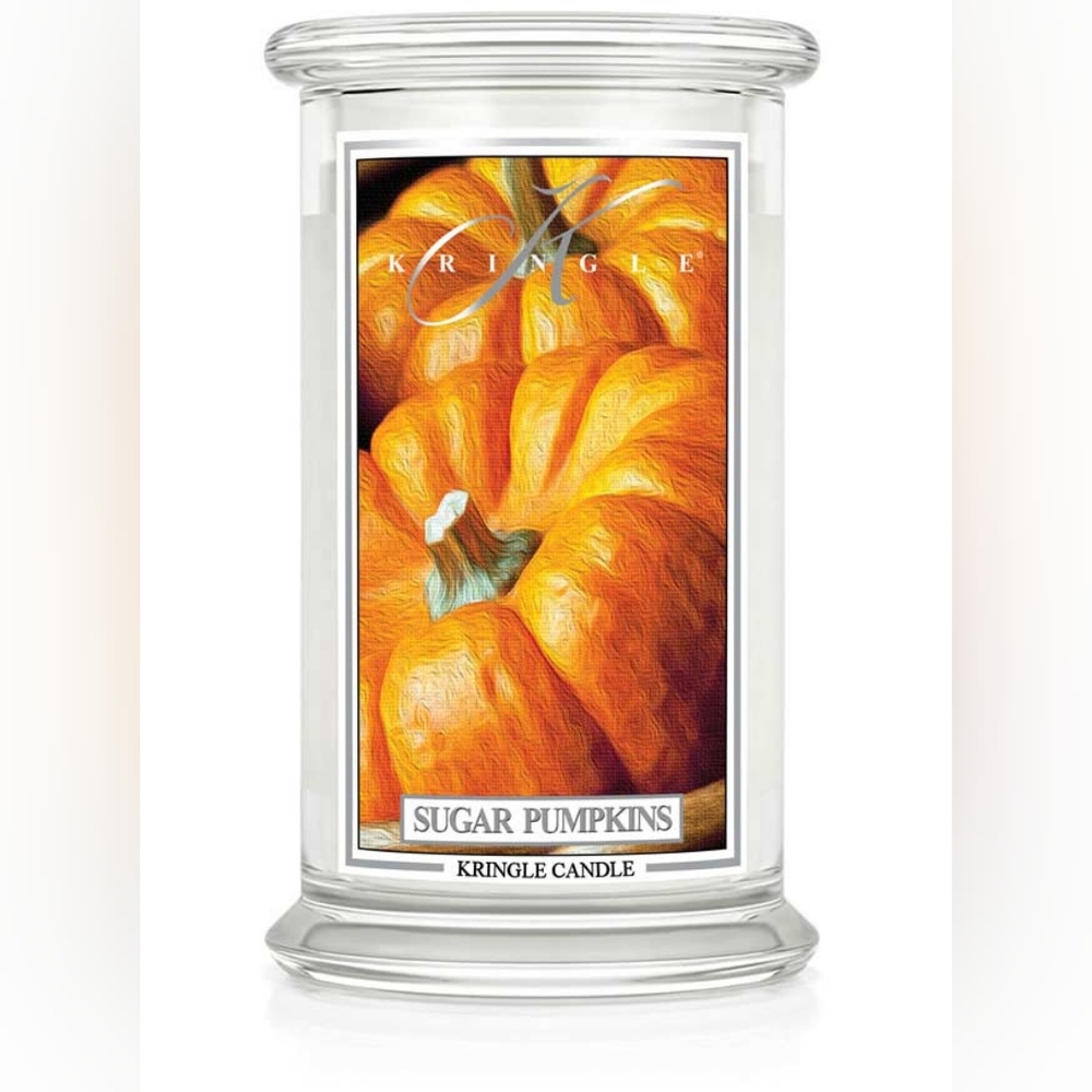 Kringle Yankee Candle Sugar Pumpkins 22oz large new